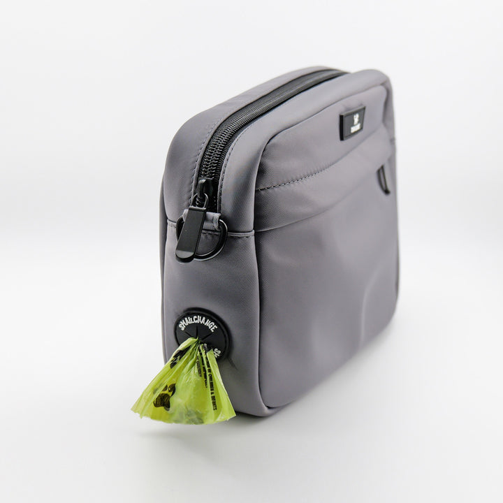 Taschen-Set für entspannte Spaziergänge stilvoll & funktional - elegante Gassi-Tasche mit Leckerlitasche.