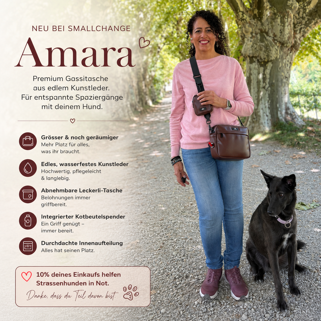 Amara – deine elegante Premium-Gassitasche