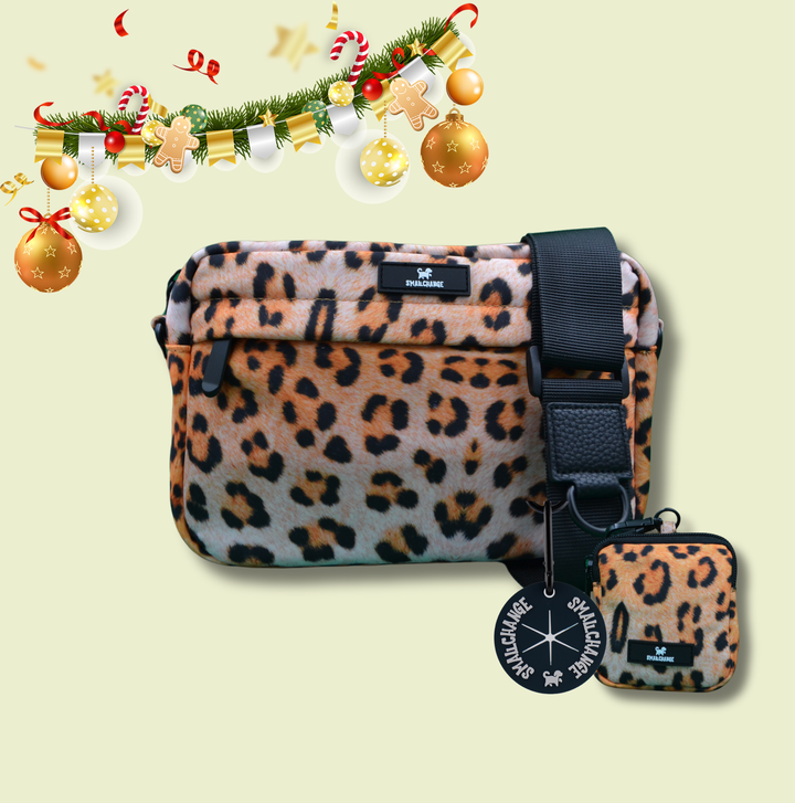 🎁 Weihnachts-Gassi-Set Leopard