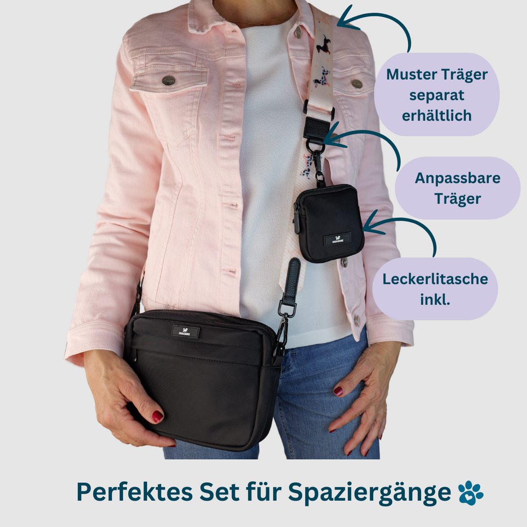Taschen-Set für entspannte Spaziergänge stilvoll & funktional
