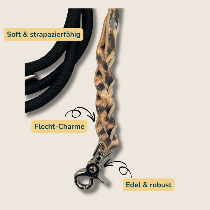 La Fiera – die wilde Hundeleine mit Animalprint & Stil