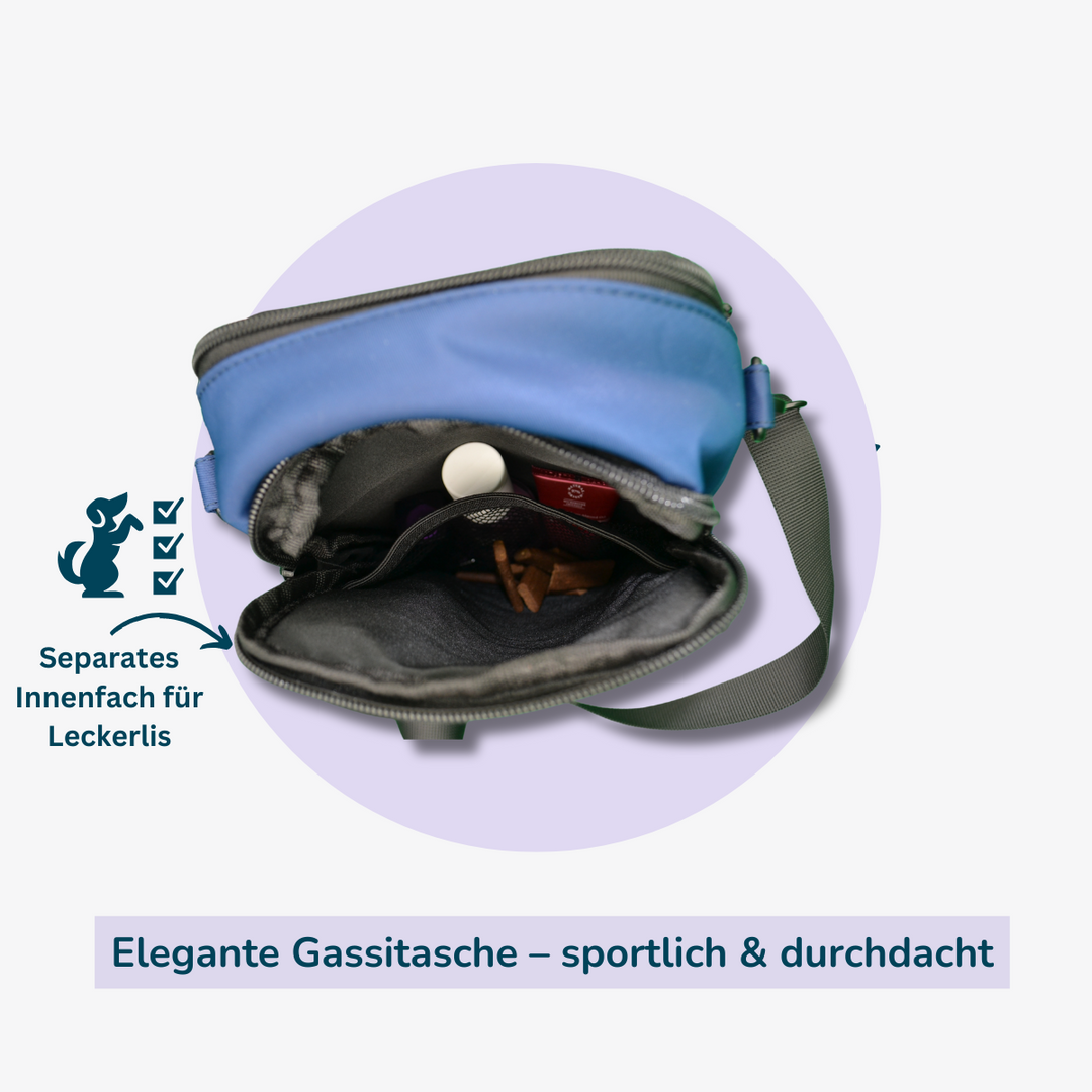 Elegante Gassitasche – sportlich & durchdacht