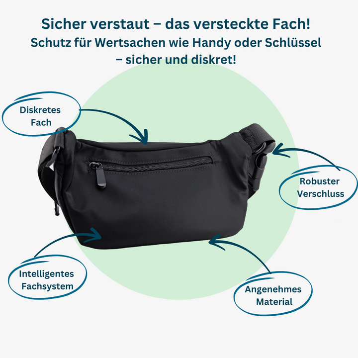 Vielseitige Bauchtasche – perfekt für unterwegs!